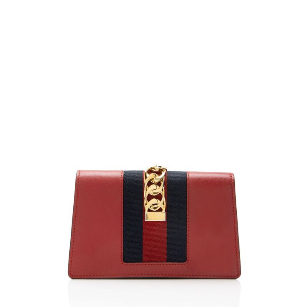 Gucci Leather Sylvie Super Mini Bag - Picture 3 of 14